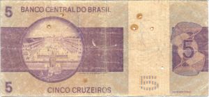 Brazil, 5 Cruzeiro, P192a