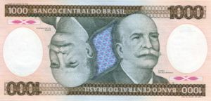 Brazil, 1,000 Cruzeiro, P201d