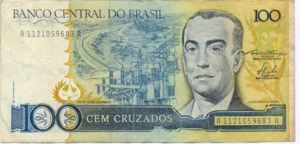 Brazil, 100 Cruzado, P211a