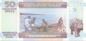 Burundi, 50 Franc, P36g