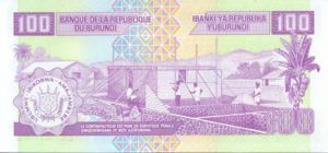 Burundi, 100 Franc, P37c