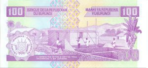 Burundi, 100 Franc, P37f