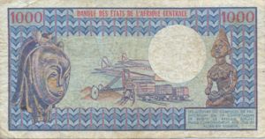 Cameroon, 1,000 Franc, P16b