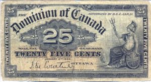 Canada, 25 Cent, P9a