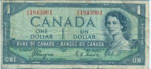 Canada, 1 Dollar, P66a