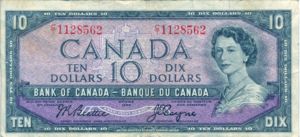 Canada, 10 Dollar, P79a
