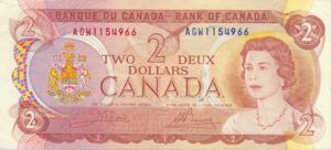 Canada, 2 Dollar, P86b