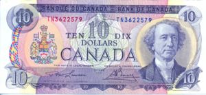 Canada, 10 Dollar, P88c