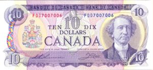 Canada, 10 Dollar, P88e