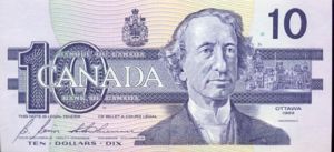 Canada, 10 Dollar, P96b