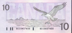 Canada, 10 Dollar, P96b