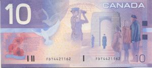 Canada, 10 Dollar, P102a
