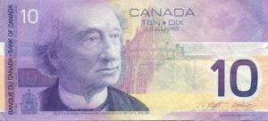 Canada, 10 Dollar, P102c