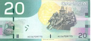Canada, 20 Dollar, P103b