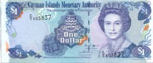 Cayman Islands, 1 Dollar, P33b