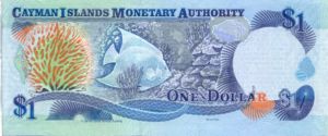 Cayman Islands, 1 Dollar, P33b
