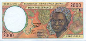 Central African States, 2,000 Franc, P103Cg
