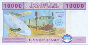 Central African States, 10,000 Franc, P510Fa