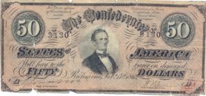 Confederate States of America, 50 Dollar, P70 v4