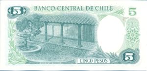 Chile, 5 Peso, P149a