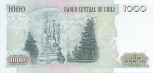 Chile, 1,000 Peso, P154g