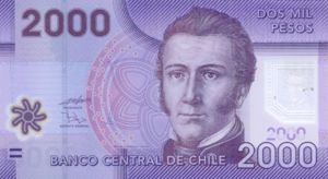 Chile, 2,000 Peso, P162