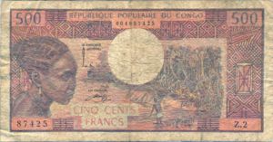 Congo Republic, 500 Franc, P2a