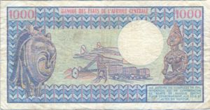 Congo Republic, 1,000 Franc, P3a