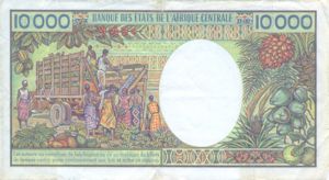 Congo Republic, 10,000 Franc, P13