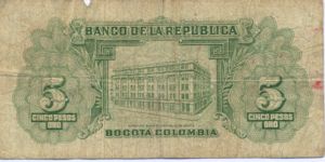 Colombia, 5 Peso Oro, P399a