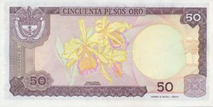 Colombia, 50 Peso Oro, P425b