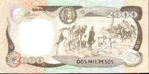 Colombia, 2,000 Peso, P439a