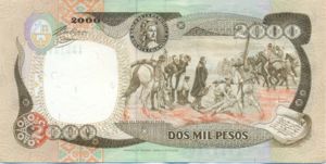 Colombia, 2,000 Peso, P439b v1