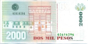 Colombia, 2,000 Peso, P445d