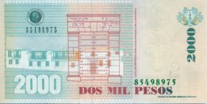 Colombia, 2,000 Peso, P457d