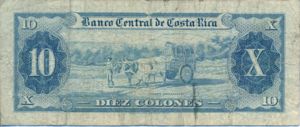Costa Rica, 10 Colones, P229