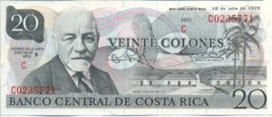 Costa Rica, 20 Colones, P238a v1