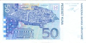 Croatia, 50 Kuna, P31a