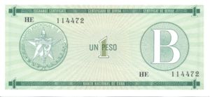 Cuba, 1 Peso, FX6