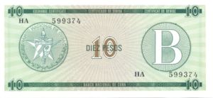 Cuba, 10 Peso, FX8