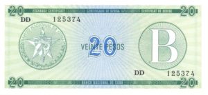 Cuba, 20 Peso, FX9