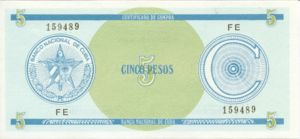 Cuba, 5 Peso, FX21