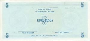 Cuba, 5 Peso, FX21