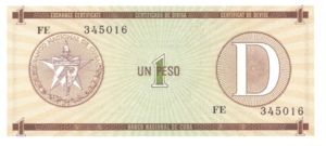 Cuba, 1 Peso, FX27