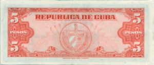 Cuba, 5 Peso, P78a