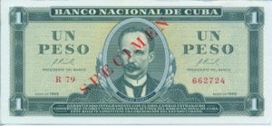 Cuba, 1 Peso, CS4