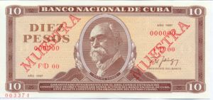 Cuba, 10 Peso, CS21