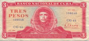 Cuba, 3 Peso, P107a v3