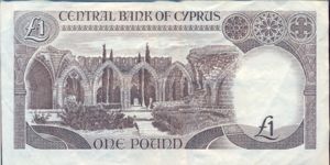 Cyprus, 1 Pound, P53a