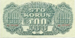 Czechoslovakia, 100 Koruna, P48s